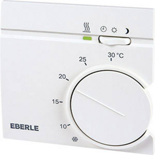 Eberle RTR 9726 pokojový termostat na omítku, 121 1704 51 100, 1 ks
