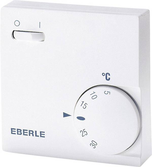Eberle RTR-E 6763 pokojový termostat na omítku, 111 1703 51 100, 1 ks