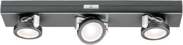 Paulmann Rotate LED osvětlení do skříně  LED pevně vestavěné LED   teplá bílá antracitová, chrom (matný)