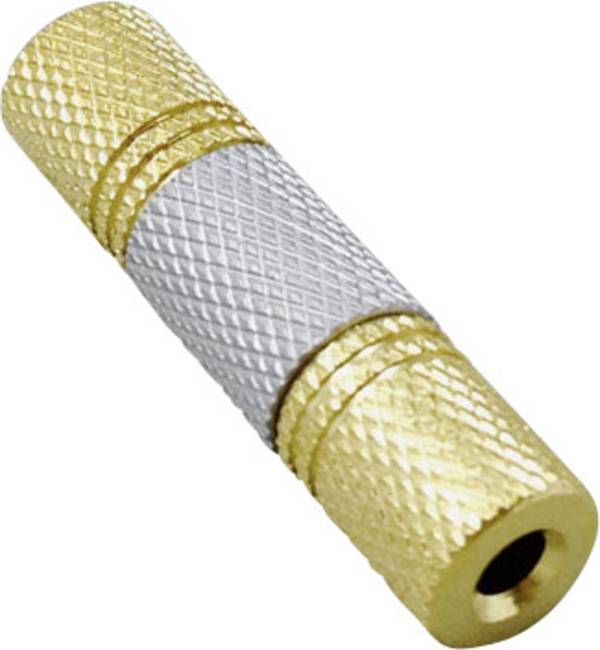 TRU COMPONENTS adaptér jack jack zásuvka 3,5 mm - jack zásuvka 3,5 mm stereo Pólů:3 1 ks