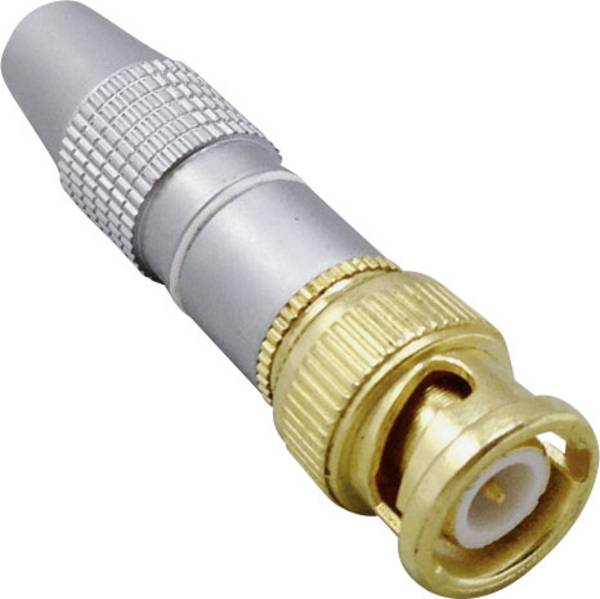 TRU COMPONENTS TC-2510524 BNC konektor zástrčka, rovná 50 Ω 1 ks