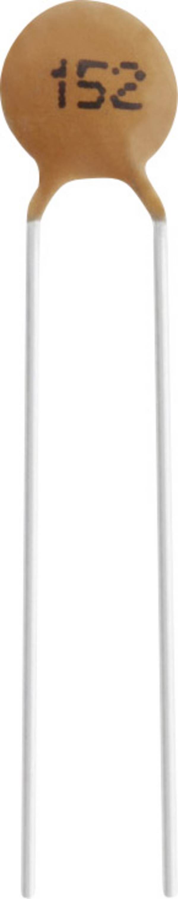 TRU COMPONENTS TC-K2,2NF500V keramický kondenzátor THT  2.2 nF 500 V 20 %  1 ks