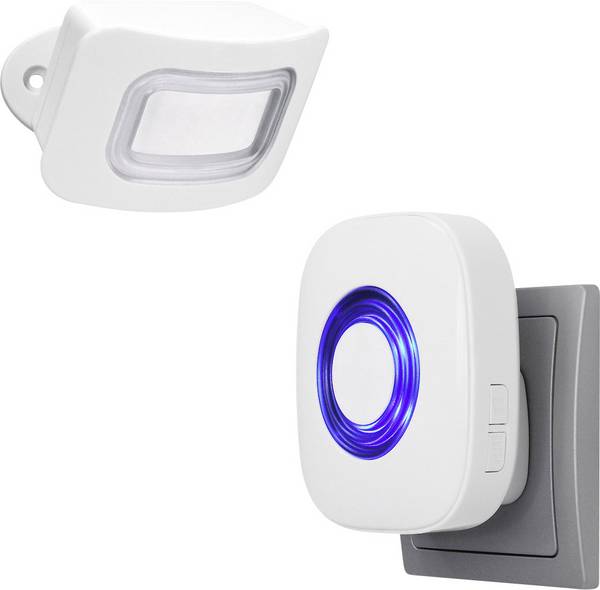 PENTATECH detektor pohybu FD25  bílá sada  82 dB 34112