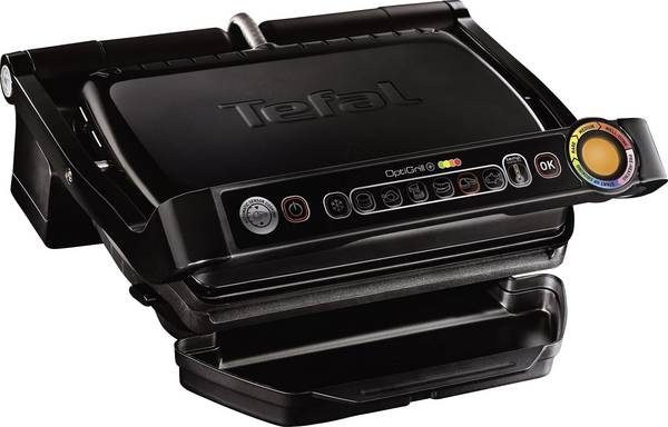 Tefal Optigrill+ Snacking & Baking elektrický gril, kontaktní gril, černá