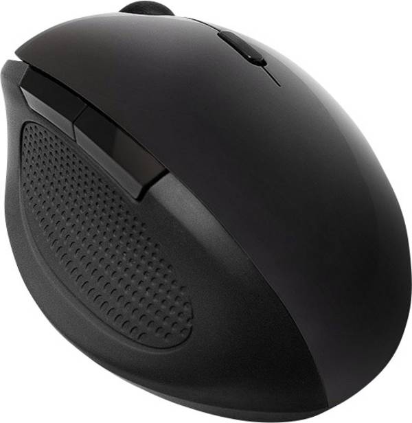 LogiLink ID0139 optická ergonomická myš, přenos bezdrátový, 6 tlačítko, 1600 dpi, černá
