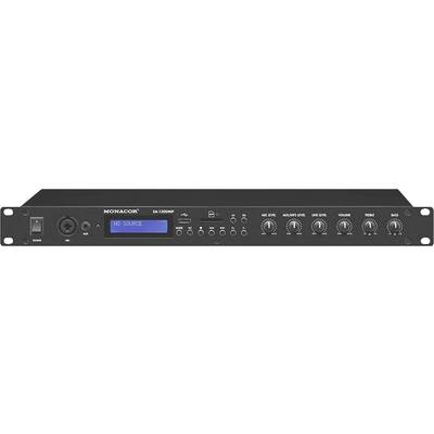 Monacor SA-130DMP PA zesilovač Výkon RMS na kanál při odporu 4 ohmy: 70 W