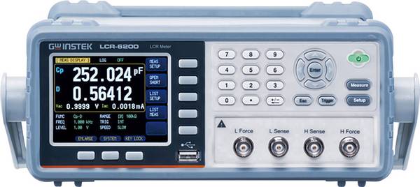 GW Instek LCR-6200 digitální digitální LCR měřič, Displej (counts): 999999