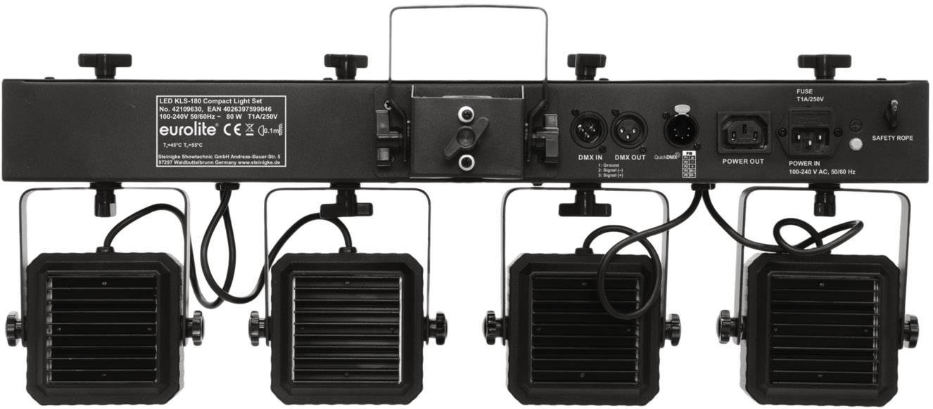Eurolite 42109630 DMX LED reflektor Počet LED: 160-2