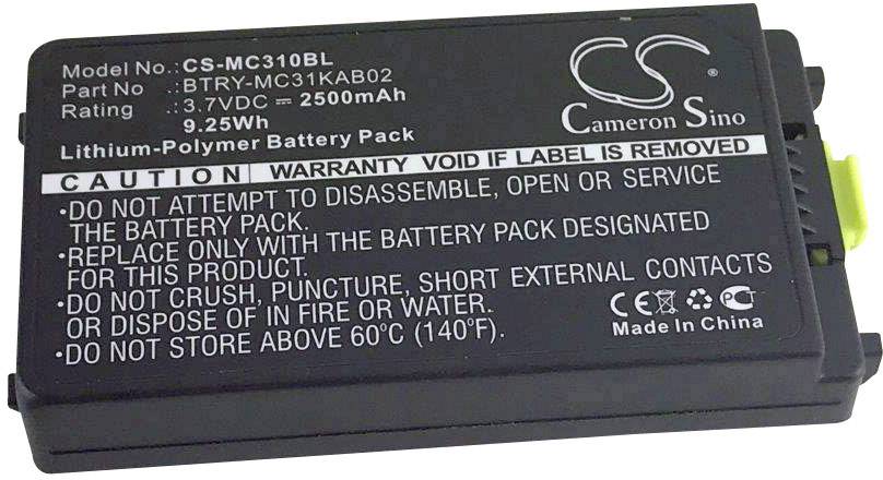 Lithium-polymerový akumulátor, 3,7V, 2500mAh, pro specifikovaná zařízení. Varování: Neotevírat ani nelikvidovat. Záruka je neplatná při odstranění štítku.