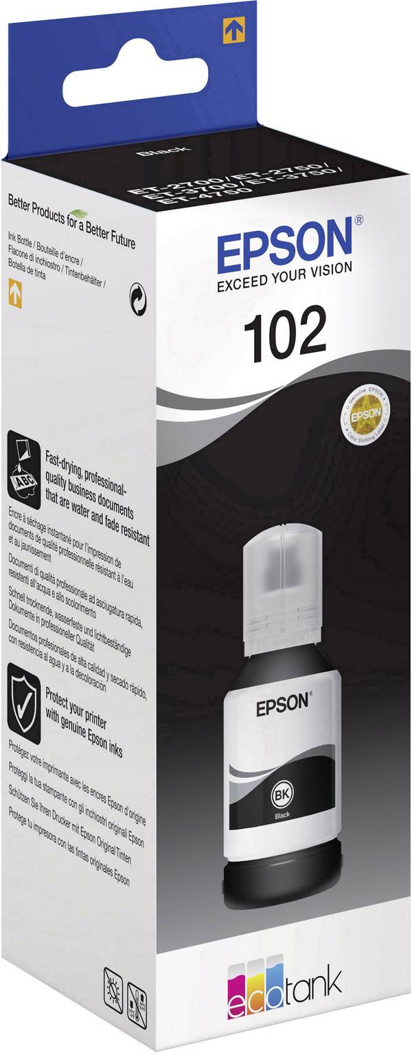Epson C 13 T 03R140 102 náhradní náplň originál Epson černá 1 ks