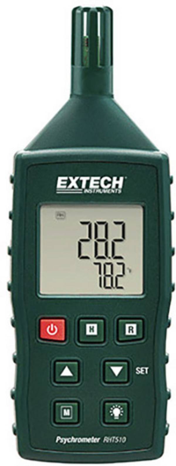 Extech RHT510 vlhkoměr vzduchu (hygrometr), 10 % rF-95 % rF, detektor bodu tání/plísně
