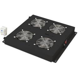 Větrák pro datové skříně Digitus Professional DN-19 FAN-4-B-N, velikost racku (HE) 1 U, 19 "