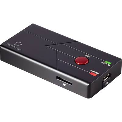   Renkforce  RF-GR2    USB převodník videa z analogového do digitálního záznamu  Plug und Play