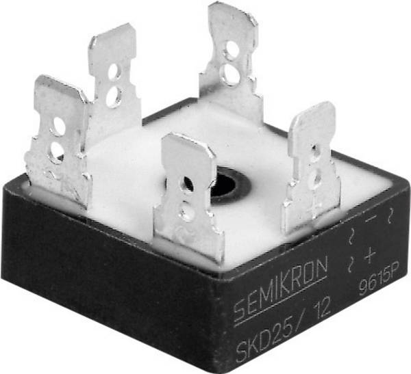Diotec DB25-12 můstkový usměrňovač D-63 1200 V 25 A třífázový