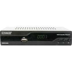 Satelitní HD přijímač Schwaiger DSR512 HD přední USB slot
