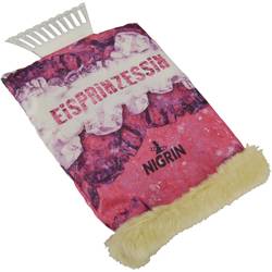 NIGRIN Eisprinzessin plast škrabka na led/metlička na sníh s rukavicí (d x š x v) 3 x 16.5 x 30 cm osobní automobily růžová