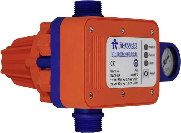Nowax  Vodní tlakový spínač 10 bar (max) 230 V