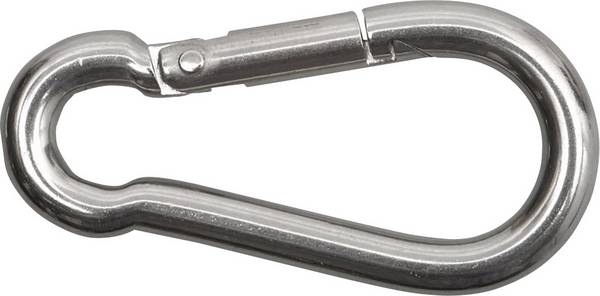 SWG 680 304 006 80 Hák pro zavěšení požární karbinu, ušlechtilá ocel, A4  (d x š) 60 mm x 6 mm