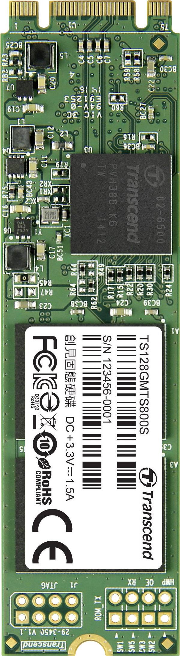 Transcend 800S 128 GB interní SSD disk SATA M.2 2280 M.2 SATA 6 Gb/s Retail TS128GMTS800S