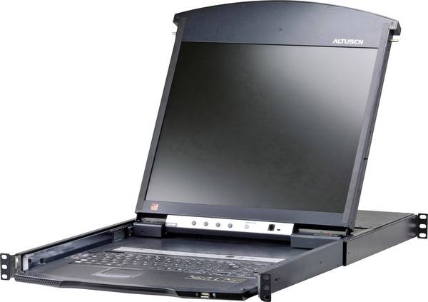 ATEN KL1508AiN-AXA-XG 8 portů KVM konsole VGA  1600 x 1200 Pixel