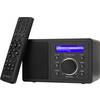 Internetové stolní rádio Renkforce RF-IR-MONO1, Bluetooth, AUX, internetové rádio, Wi-Fi, černá