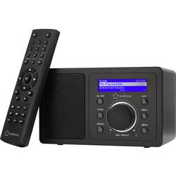 N/A Renkforce RF-IR-MONO1, Bluetooth, AUX, internetové rádio, Wi-Fi, čierna
