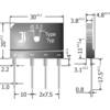 Můstkový usměrňovač Diotec GBI25A, U(RRM) 50 V, 25 A