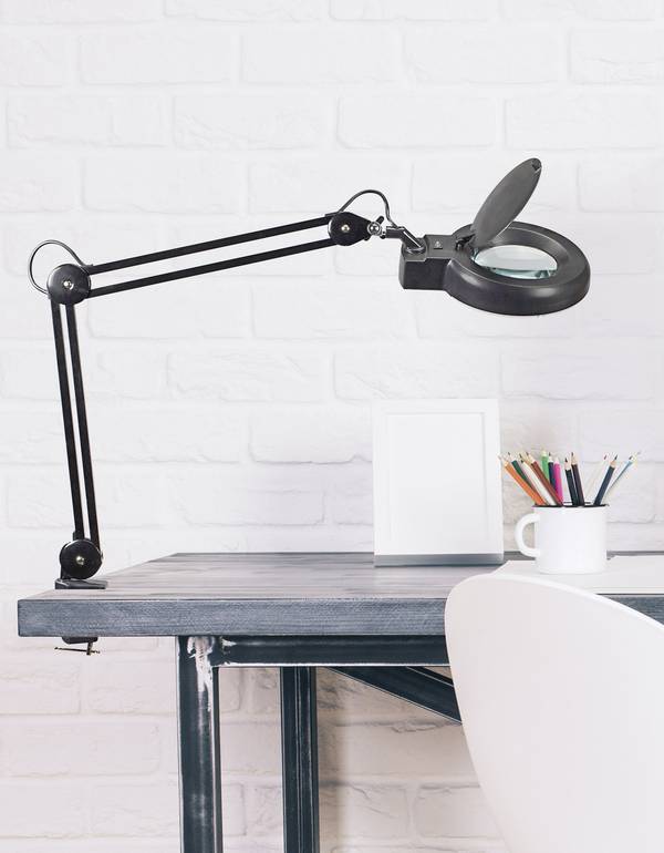 Maul 8263490 LED světlo na lupu s uchycením MAULviso zvětšení=1.75 x 12.7 cm Třída energetické účinnosti 2021 E (A - G)