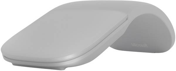 Microsoft Surface Arc Mouse optická myš, přenos Bluetooth®, 2 tlačítko, 1000 dpi, platinově šedá