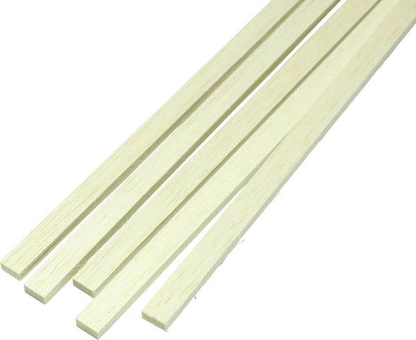 Pichler Modellbau  lišty z balzy (d x š x v) 1000 x 15.0 x 3.0 mm 10 ks
