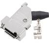 D-SUB pouzdro encitech DTSL09-RG-LJS-S-K 6560-0248-31, pólů 9, 45 °, stříbrná, 1 ks