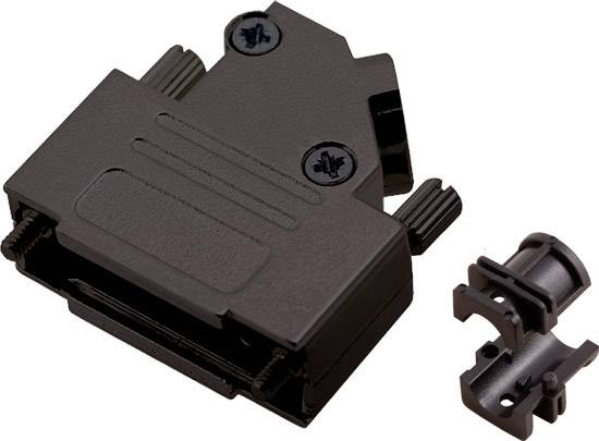 encitech D45ZK15-BK-K 6560-0116-12 D-SUB pouzdro Pólů: 15 celokov 45 ° černá 1 ks