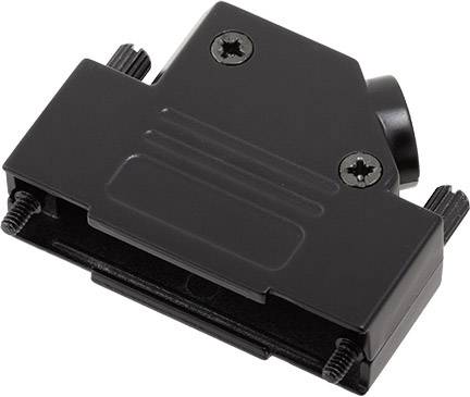 encitech D45ZK25-BK-K 6560-0116-13 D-SUB pouzdro Pólů: 25 celokov 45 ° černá 1 ks
