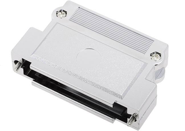 encitech DFCK 37-M-K 1520-0105-04 D-SUB pouzdro Pólů: 37 plast, pokovený 180 ° stříbrná 1 ks