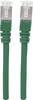 Intellinet 740715 RJ45 síťové kabely, propojovací kabely CAT 6A S/FTP 1.00 m zelená fóliové stínění, stínění pletivem, stíněný, bez halogenů 1 ks