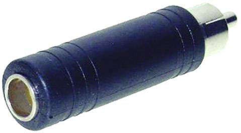 Obrázek audio adaptéru s jednou zdířkou na jedné straně a jednou zástrčkou na straně druhé.