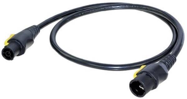 Neutrik  napájecí kabel [1x zásuvka PowerCon - 1x zástrčka PowerCon] 3 m černá, žlutá