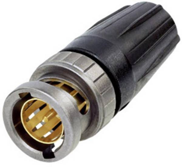 Neutrik NBNC75BLP7X BNC konektor zástrčka, rovná 75 Ω 1 ks
