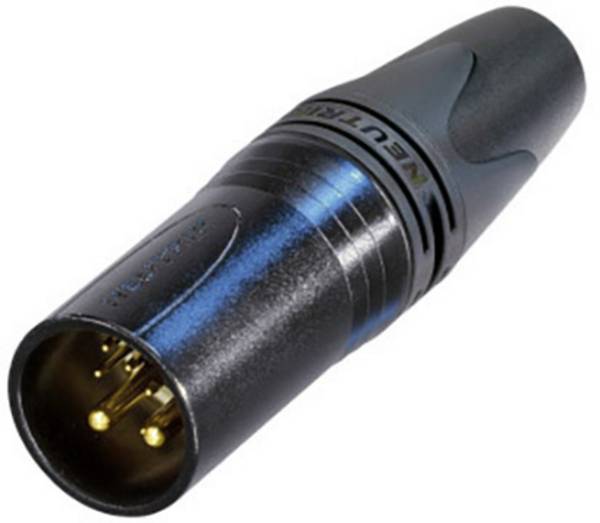 Neutrik NC10MXX-14-B XLR konektor zástrčka, rovná Pólů: 10 černá 1 ks