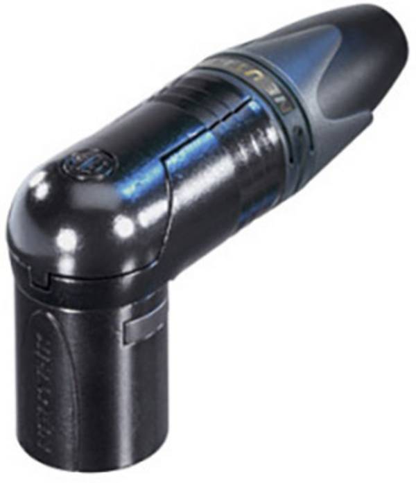 Neutrik NC10MRX-14-B XLR konektor zástrčka, zahnutá Pólů: 10 černá 1 ks
