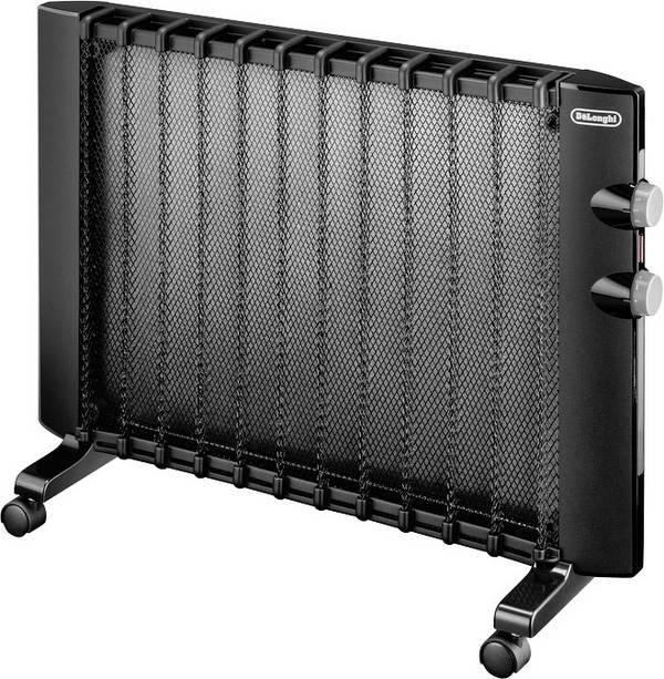 DeLonghi 0112404003 sálavý přímotop, HMP1500, 45 m³, 750 W, 1500 W, černá