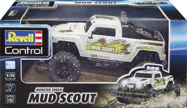 Revell Control New Mud Scout 1:10 RC model auta elektrický, monster truck, zadní 2WD (4x2), 24643