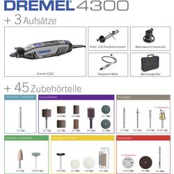 Multifunkční nářadí Dremel 4300-3/45 F0134300JA, 175 W, vč. příslušenství, kufřík