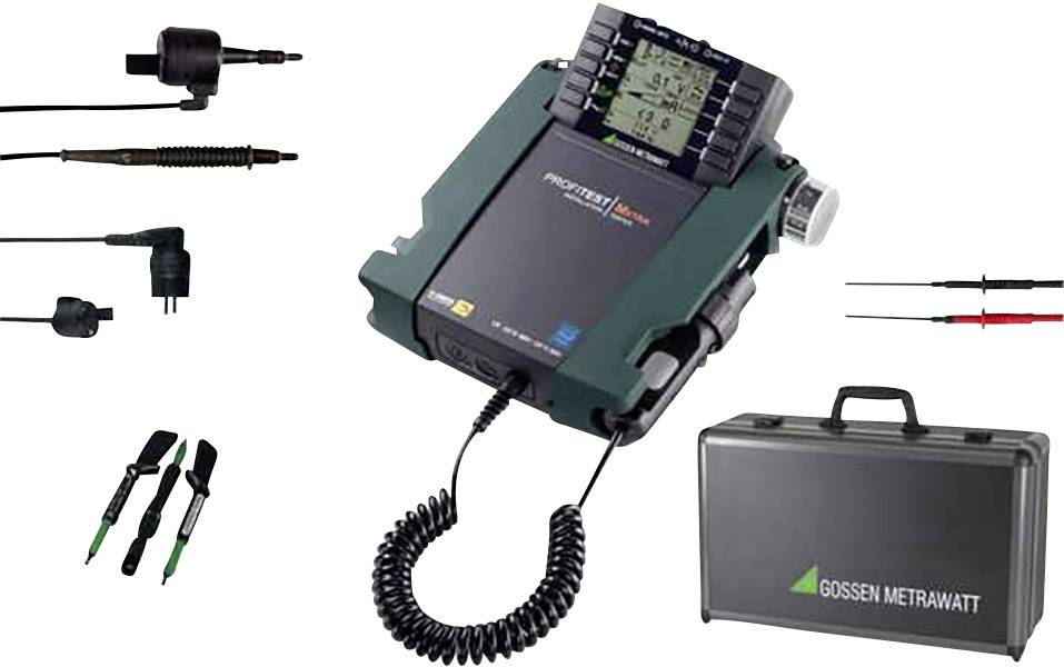 Gossen Metrawatt Meisterpaket XTRA Kalibrováno dle (DAkkS), Norma VDE 0113, M500W, EN a DE menu-0