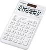 Casio JW-200SC stolní kalkulačka, displej (počet míst) 12, solární napájení, na baterii, bílá