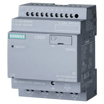 Siemens 6ED1052-2MD08-0BA0 6ED1052-2MD08-0BA0 PLC řídicí modul 12 V/DC, 24 V/DC