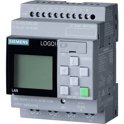 Siemens 6ED1052-1MD08-0BA0 6ED1052-1MD08-0BA0 PLC řídicí modul 12 V/DC, 24 V/DC