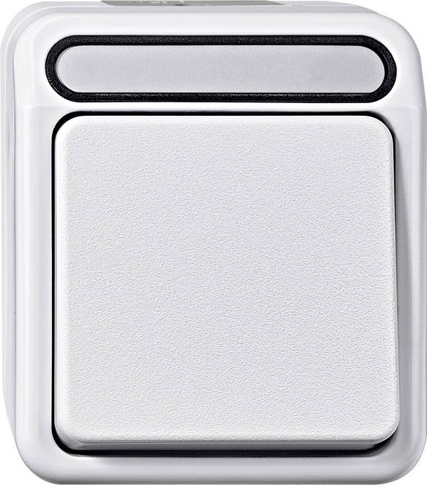 Schneider Electric 1 ks spínání ve vlhkých místnostech kompletní sada tlačítko AQUASTAR  polární bílá MEG3150-8019 1 ks