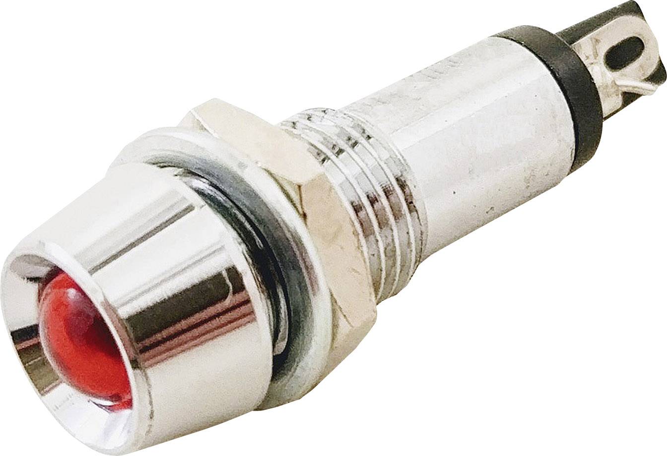 Barthelme 58500511 indikační LED červená 12 V/AC, 12 V/DC 16 mA