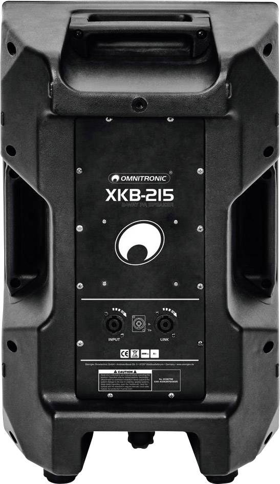 Omnitronic XKB-215 pasivní PA reproduktor 38 cm 15 palec 300 W 1 ks-3